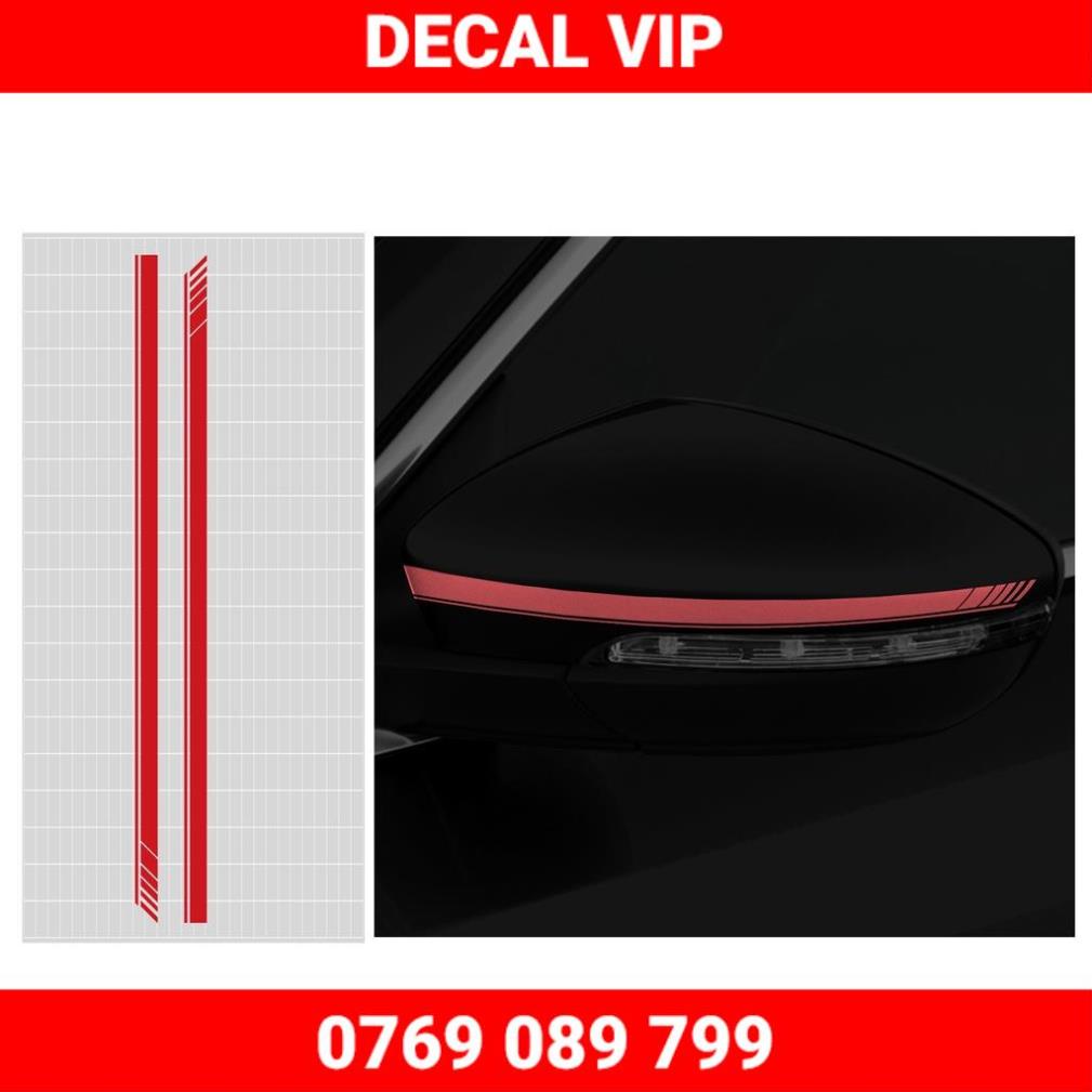 Tem Dán Gương Chiếu Hậu Phản Quang Ô Tô Xe Hơi | GUOT02 | Decal Gương Oto Taxi ...Dễ Dán Chống Nước Bền Màu