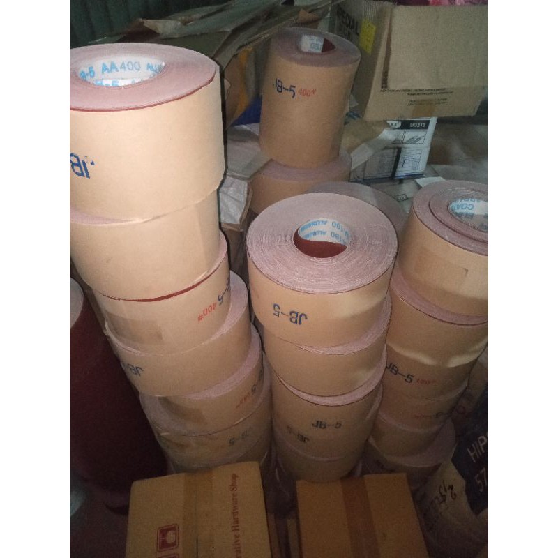 Cuộn giấy ráp JB5giấy mài mịn,giấy vải nhám....nhám:A80-A400