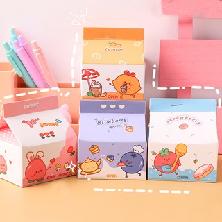 Girl's Heart Boxed Non-sticky Post-it Notes