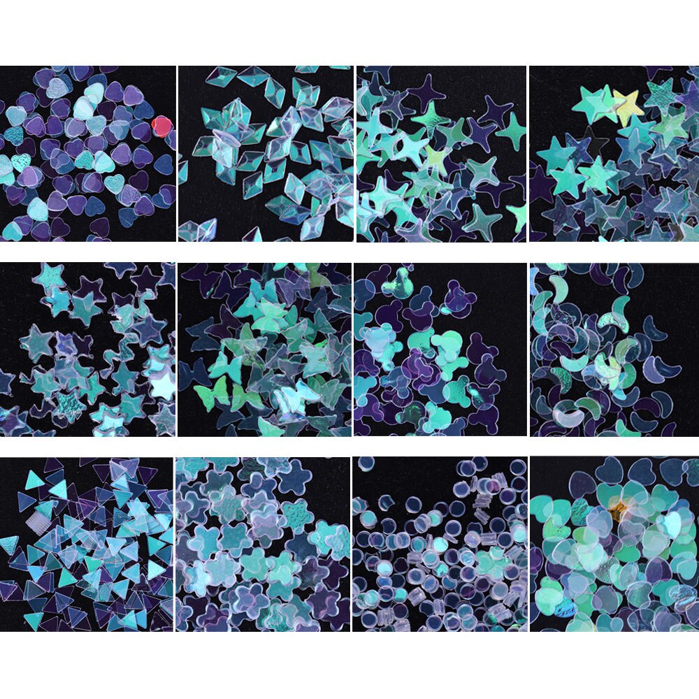 [Hàng mới về] Hộp 12 ngăn đựng phụ kiện trang trí móng mới