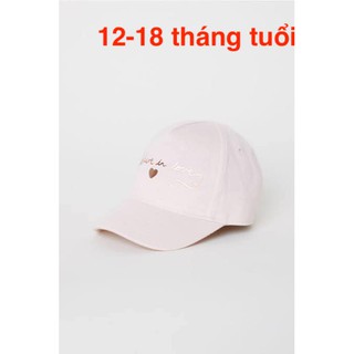 Mũ H&M cho bé H&M nhật. (t là tháng)