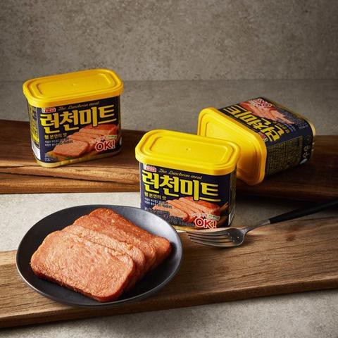 [Mã 154FMCGSALE giảm 8% đơn 500K] Thịt Hộp Lotte The Luncheon Meat Hàn Quốc 340g-[Date :2024]