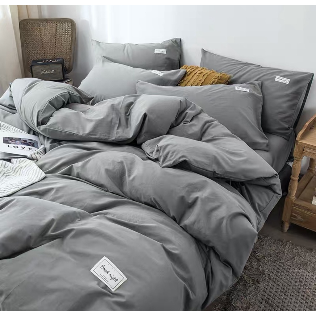 Bộ ga giường cotton tici cao cấp nhập khẩu mẫu mới 4 món