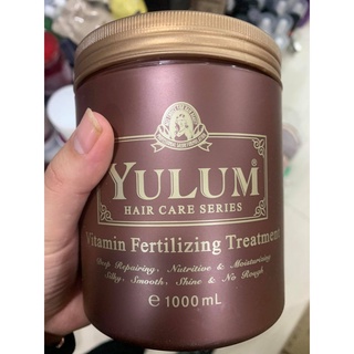 Kem hấp ủ tóc suôn mượt yulum 1000ml