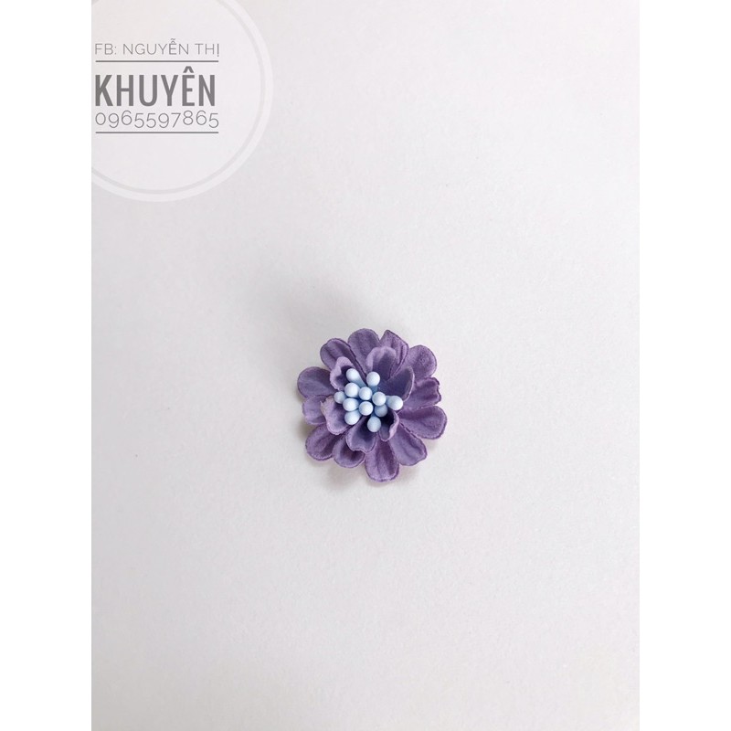 Hoa cúc da lộn 2.5cm