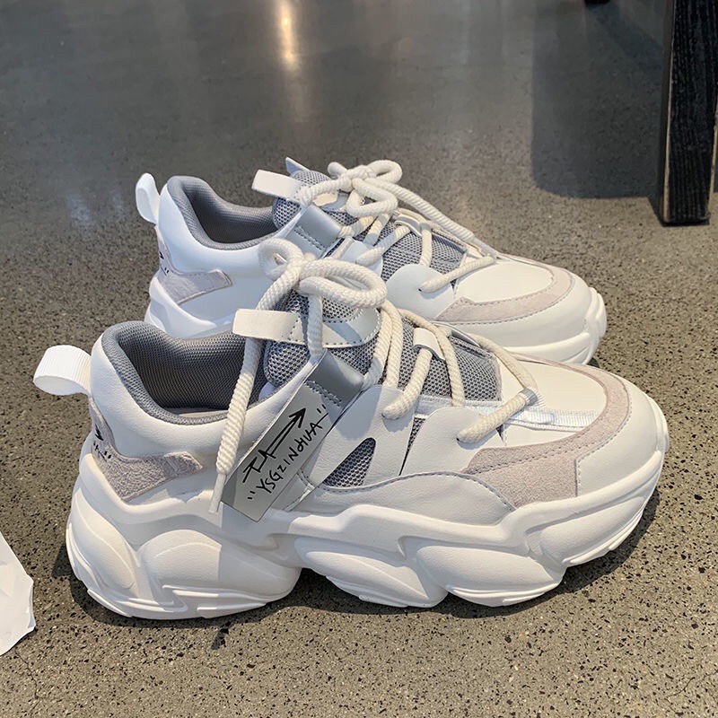 Giầy Thêt Thao Nữ Snearker Nữ Đế Sóng