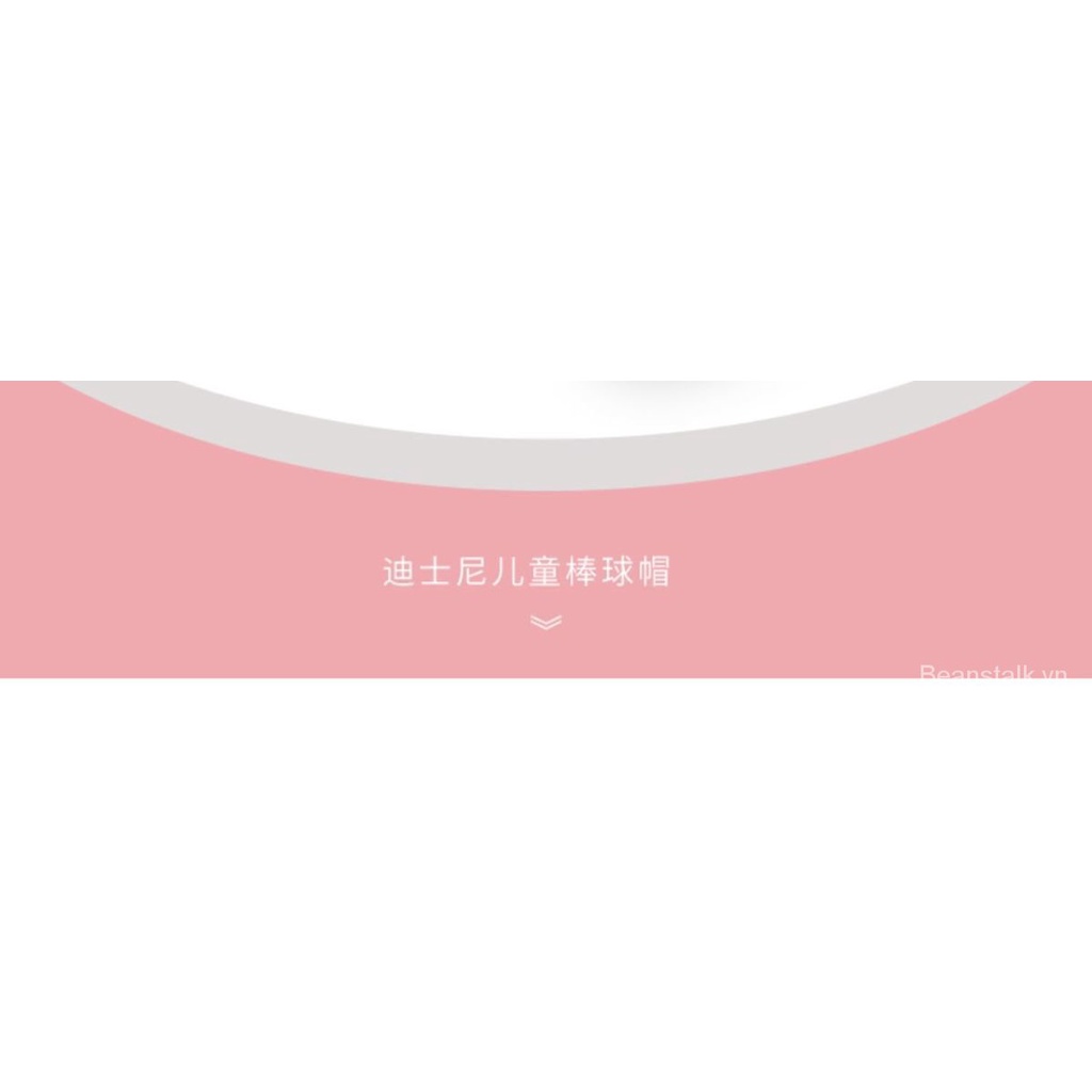 Mũ lưỡi trai chống nắng in hình hoạt hình Disney thời trang xuân hè cho bé gái