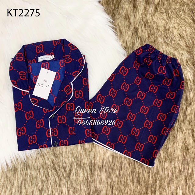 Bộ Mặc Nhà Pijama Kate Thái Cộc Cộc Loại Đẹp [ Ảnh Chụp Thật, Đủ size, Quần có túi ] | BigBuy360 - bigbuy360.vn