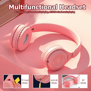 Tai Nghe Bluetooth Mini Màu Macaron Thời Trang