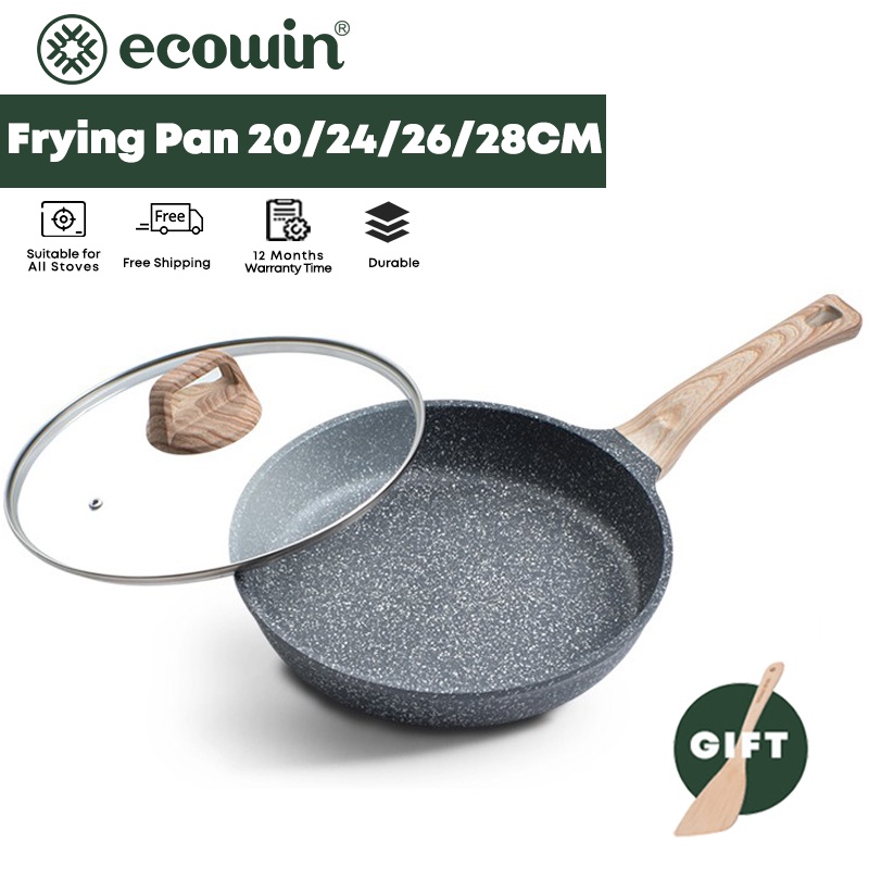 Chảo ECOWIN chống dính kích thước 20/24/26/28cm tùy chọn