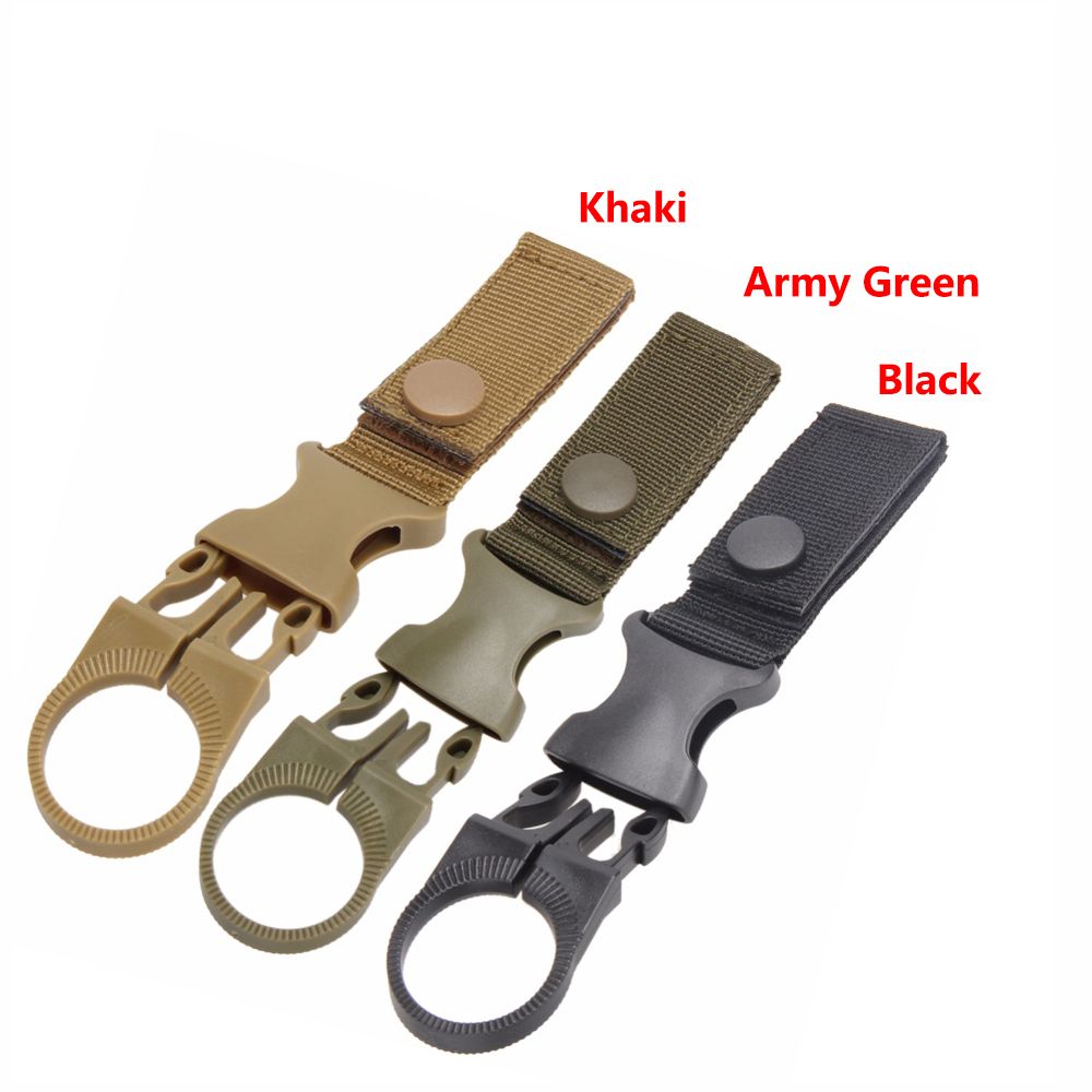 Móc Treo Chai Nước Tiện Dụng Đa Chức Năng Dùng Khi Đi Cắm Trại/Leo Núi/Du Lịch Nhiều Màu Sắc