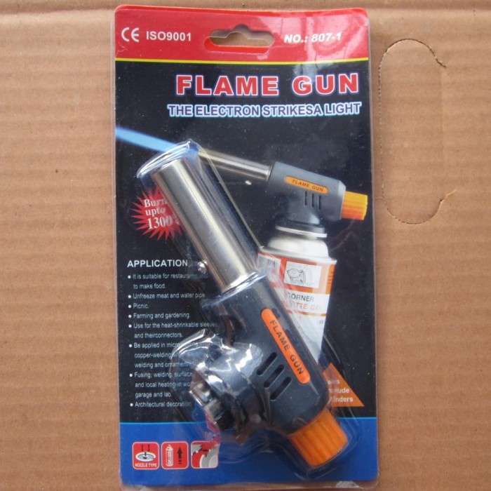 Fv176757 Đèn Khò Gas / Súng Lửa / Đầu Gas Di Động Với Bật Lửa. Hyhth10