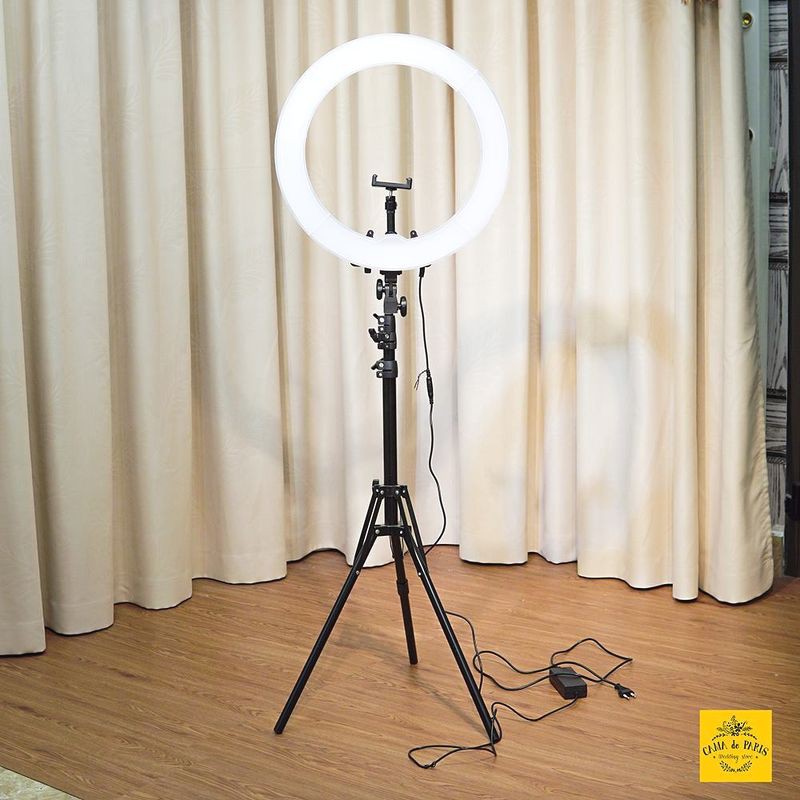 [ HÀNG LOẠI 1 ] Trọn bộ đèn LED livestream size 20cm, 26cm, 33cm, 36cm, 45cm Cao 2m
