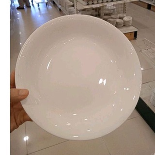 Dĩa sâu lòng Mình Long 23 cm - Trắng ngà