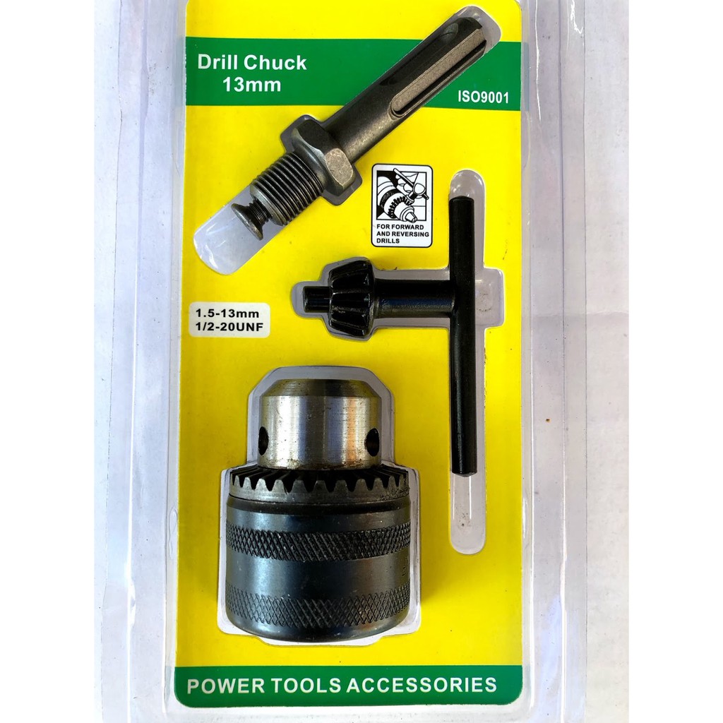 Đầu khoan 13mm Drill Chuck (có đầu chuyển)