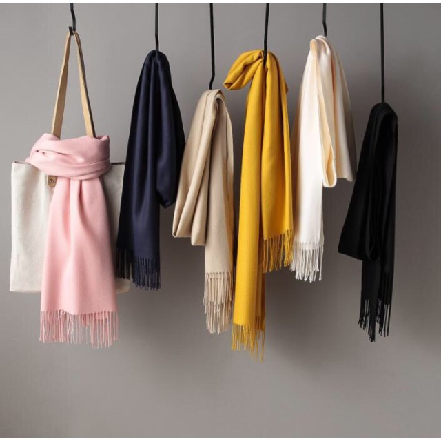 Khăn choàng cashmere BẢN TO mềm mịn chất đẹp