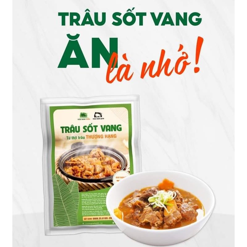 [ SHIP HỎA TỐC 2H-GIẢM GIÁ 20% ] TRÂU SỐT VANG 750GR TỪ THỊT TRÂU TƯƠI THƯỢNG HẠNG/BB-FOODS