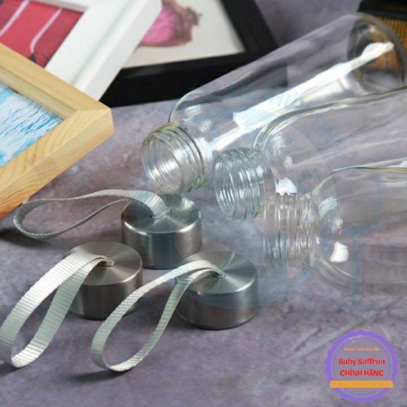 Bình nước thủy tinh - Bình detox 500ml có dây xách | BigBuy360 - bigbuy360.vn