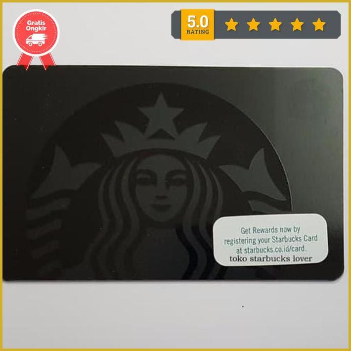 Starbucks Card Indonesia Saldo 0 "black Siren 2017"