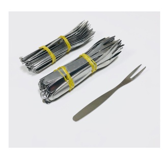 Bộ 10 nĩa inox ăn ốc, ăn trái cây