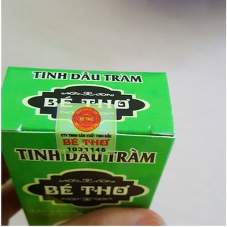 Tinh dầu tràm bé thơ 50ml tinh dầu tràm huế nguyên chất nguyên liệu 100% tự nhiên tinh dầu tràm cho bé chính hãng