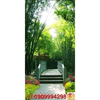 TRANH DÁN TƯỜNG GIẢ LỐI ĐI PHONG CẢNH THIÊN NHIÊN