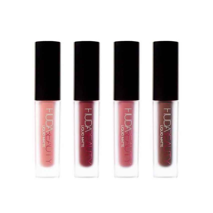 Huda - Set Son 4 Cây MIni Huda Haze Liquid Matte Minis