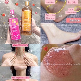 SỮA TẮM TRẮNG DA TẨY DA CHẾT FW