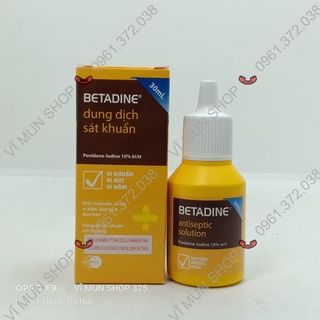 Dung dịch sát khuẩn Betadine 10%