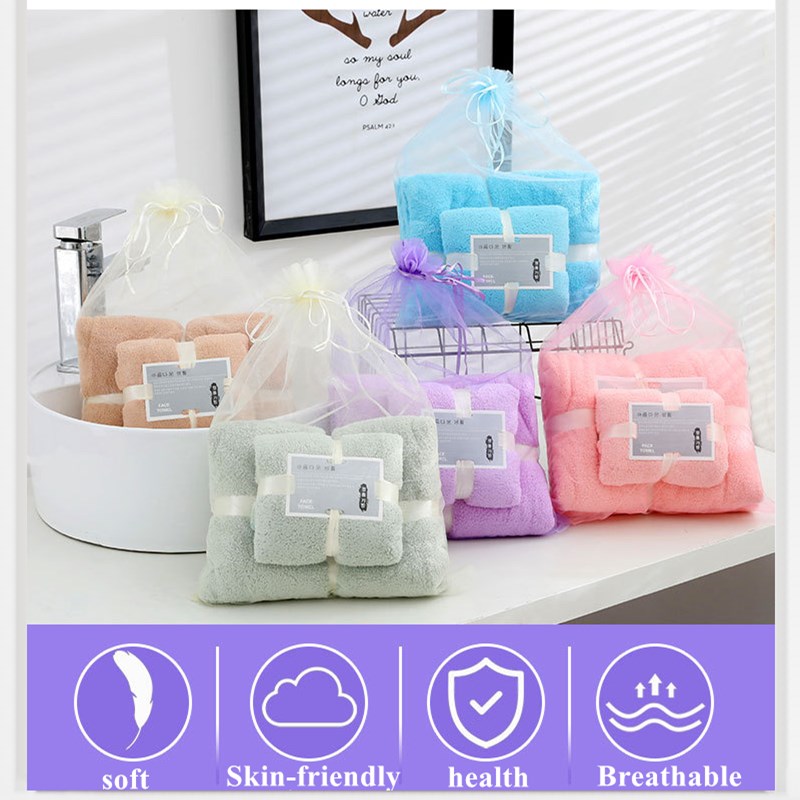 Khăn tắm chất liệu mềm mại thấm hút nước tốt tiện dụng