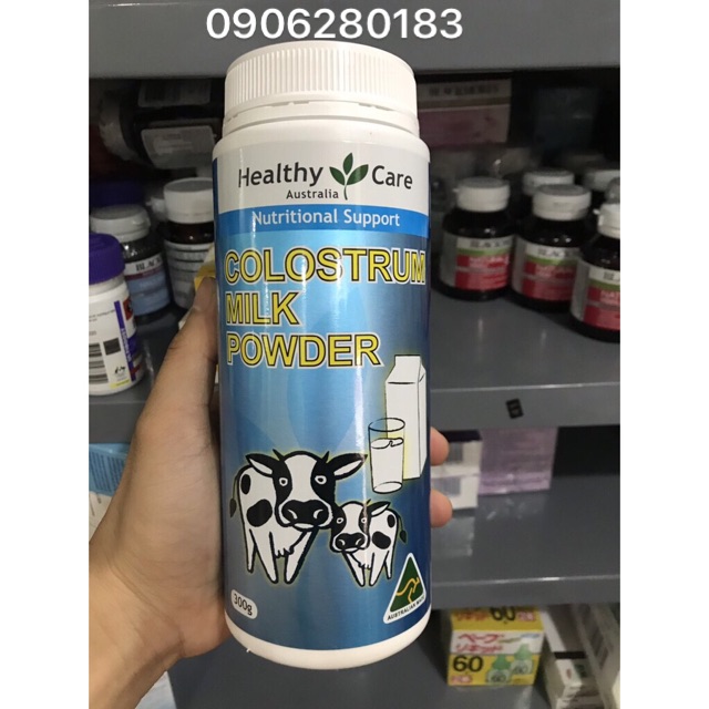 Sữa Bò Non  Healthy Care Colostrum milk Powder Úc 300g