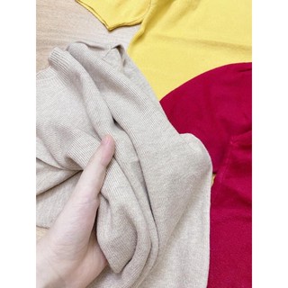 Áo len tay bồng đủ màu