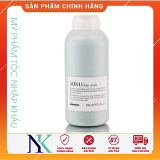 Hấp dầu dưỡng màu tóc nhuộm Davines Minu Hair Mask 1000ML