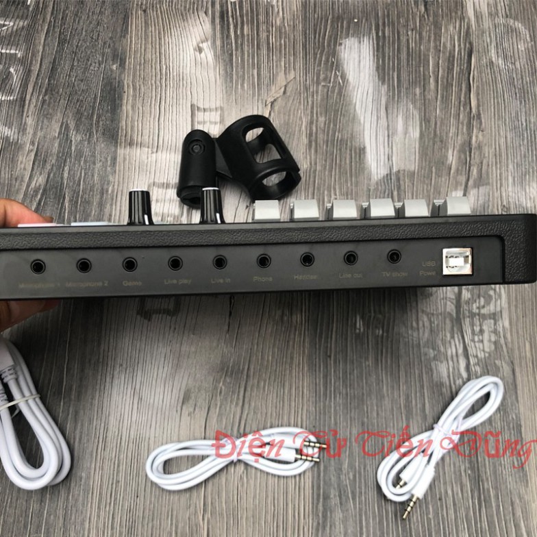 Sound card Mkai H9 có Bluetooth hay sound card k9 dòng có autu-tune chính hãng ♥️♥️