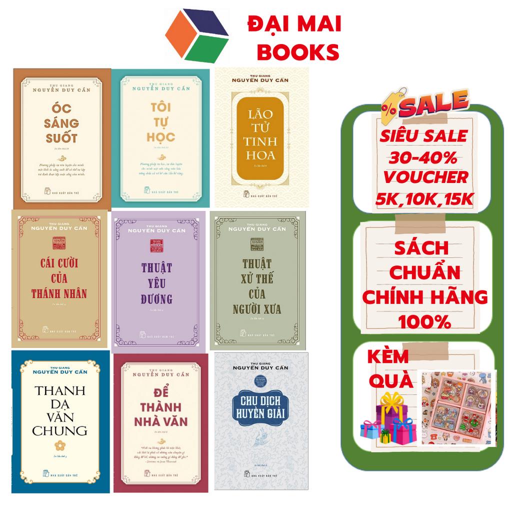 Sách - Combo Tác Phẩm Tiêu Biểu Của Học Giả Thu Giang Nguyễn Duy Cần