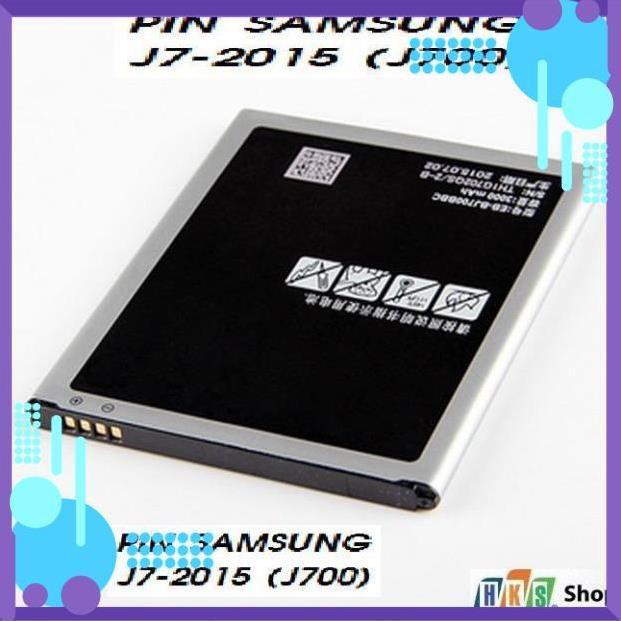 Đẹp rẻ  Pin samsung gazlaxy  J700/J7 2015/Sam Sung On7 - 3000mAh (EB-BJ700BE) dung lượng cao