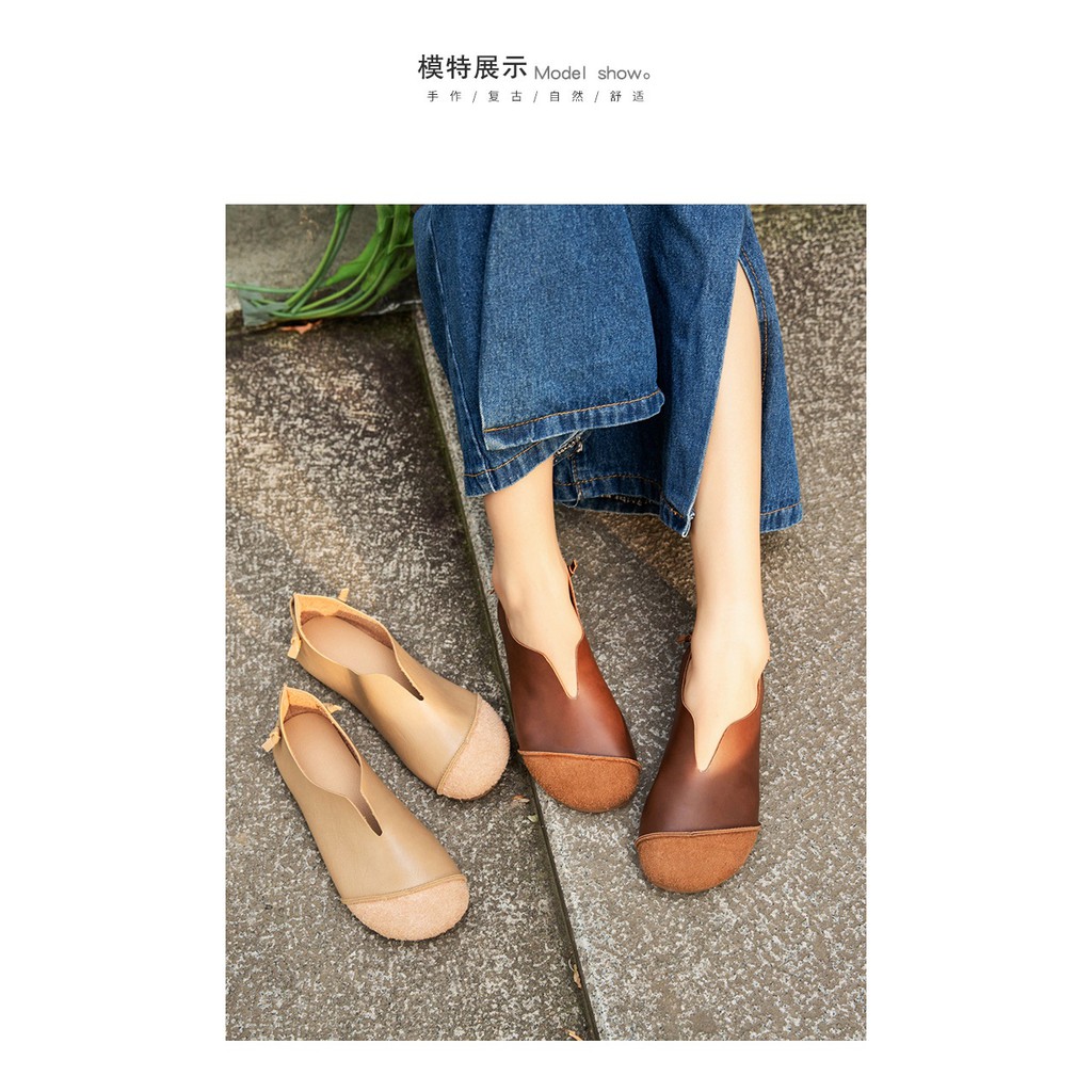 Giày Búp Bê Da Lộn Thời Trang Dành Cho Nữ | BigBuy360 - bigbuy360.vn