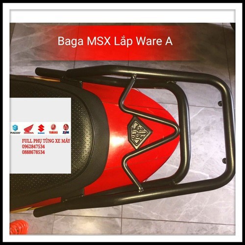 baga sau MSX lắp Ware A RS hầm hố cho xế yêu - Vindecal BD