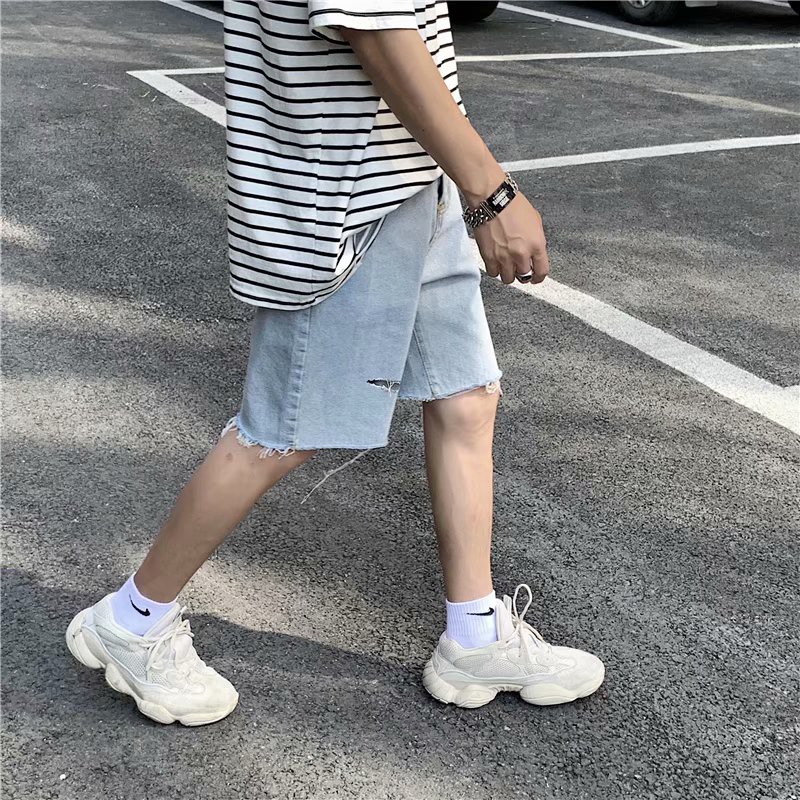 Quần Short Jeans Phong Cách Hàn Trẻ Trung thời trang cho nam- cam kết đổi trả nếu không ưng-Q14 | BigBuy360 - bigbuy360.vn