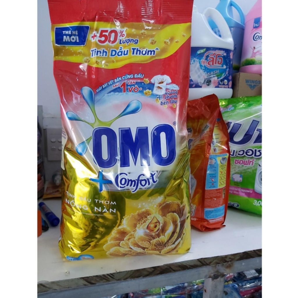 BỘT GIẶT OMO COMFORT 5,5KG GIÁ 4,5 KG ? FREE SHIP 💖