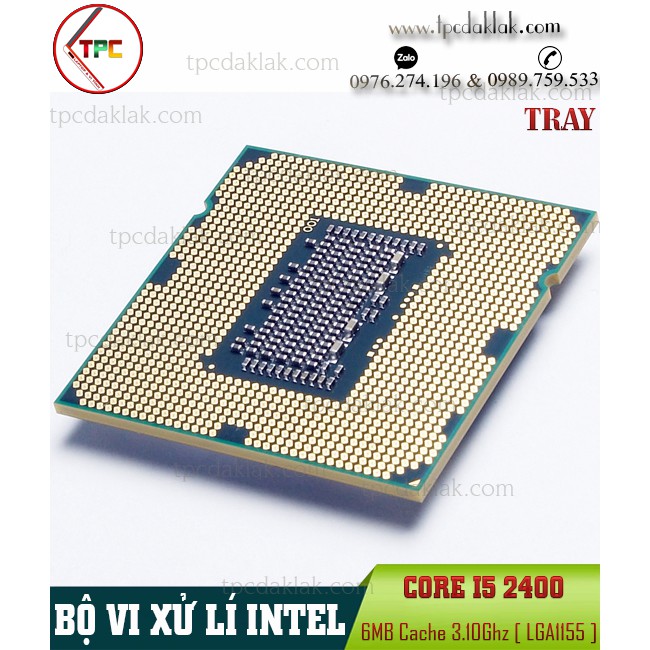 Bộ xử lý Intel® Core I5 2400 Intel – Sandy Bridge| CPU Intel® Core I5 2400 Processor 3.10GHz LGA1155 | BigBuy360 - bigbuy360.vn