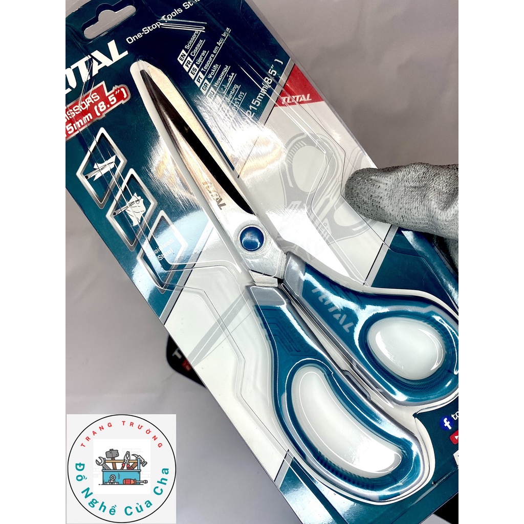 Kéo Cắt Vải - Kéo Văn Phòng  Total  THSCRS812001 215mm