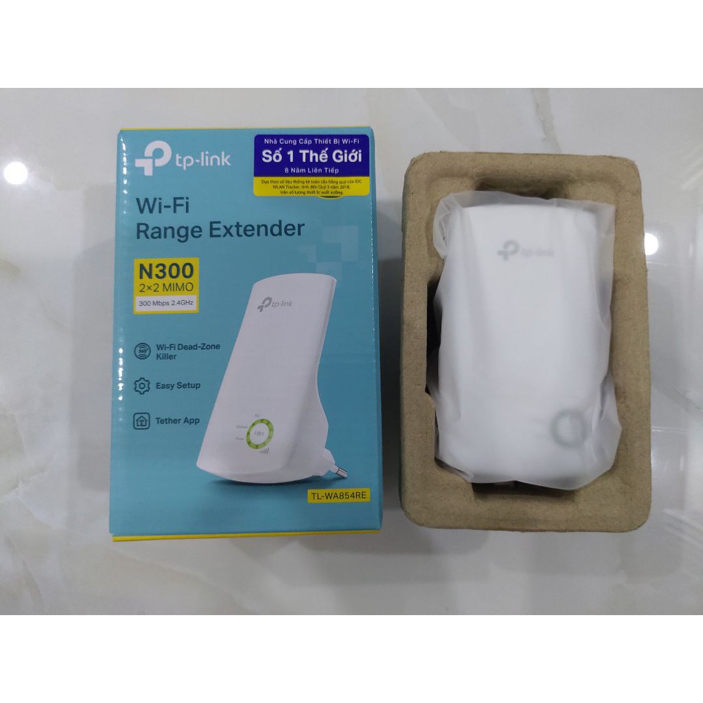 [BH 2 NĂM] Bộ Kích Sóng Wifi Repeater 300Mbps TP-Link TL-WA854RE | BigBuy360 - bigbuy360.vn