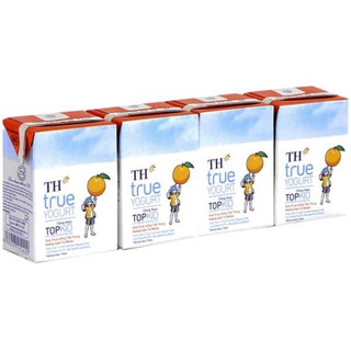 Sữa chua uống TH TOPKID hộp 110ml lốc 4 hộp