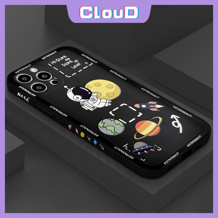 NASA Ốp Điện Thoại Cho Oppo A76 A95 A96 A74 A36 A16 A12 A54 A94 A33 A5S Reno 7 6 4Lite 4F 4 5F A72 A15 A11K A1K A53 A11 A12E A92 F17 F17 F17 F17