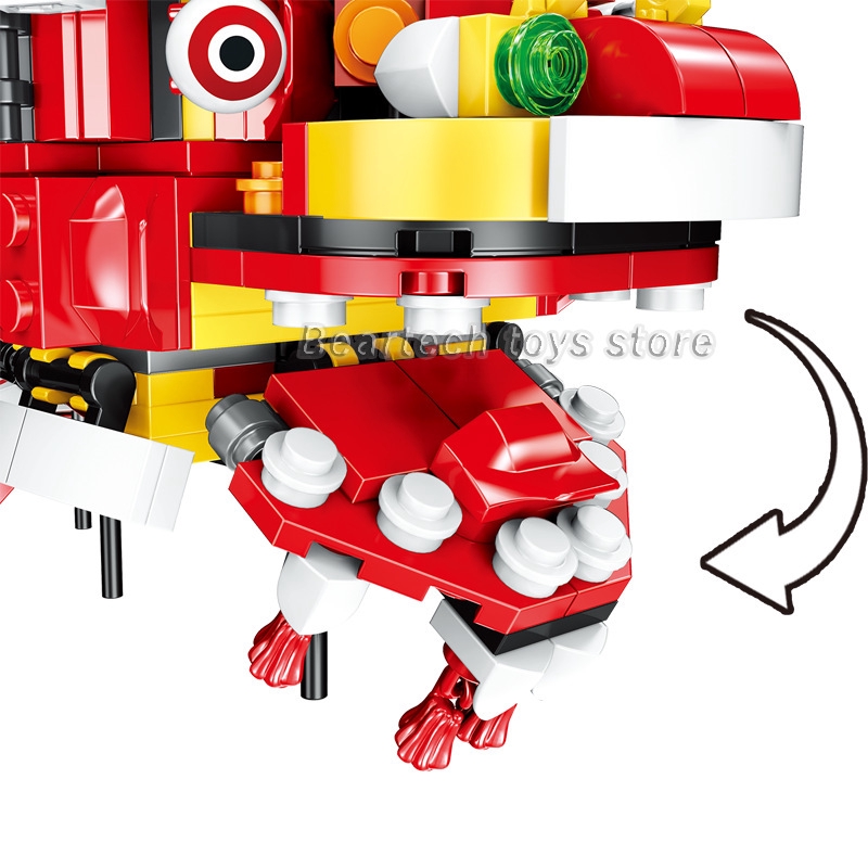 Mô Hình Lắp Ráp Lego Nhân Vật Hoạt Hình Trung Quốc Ql0956