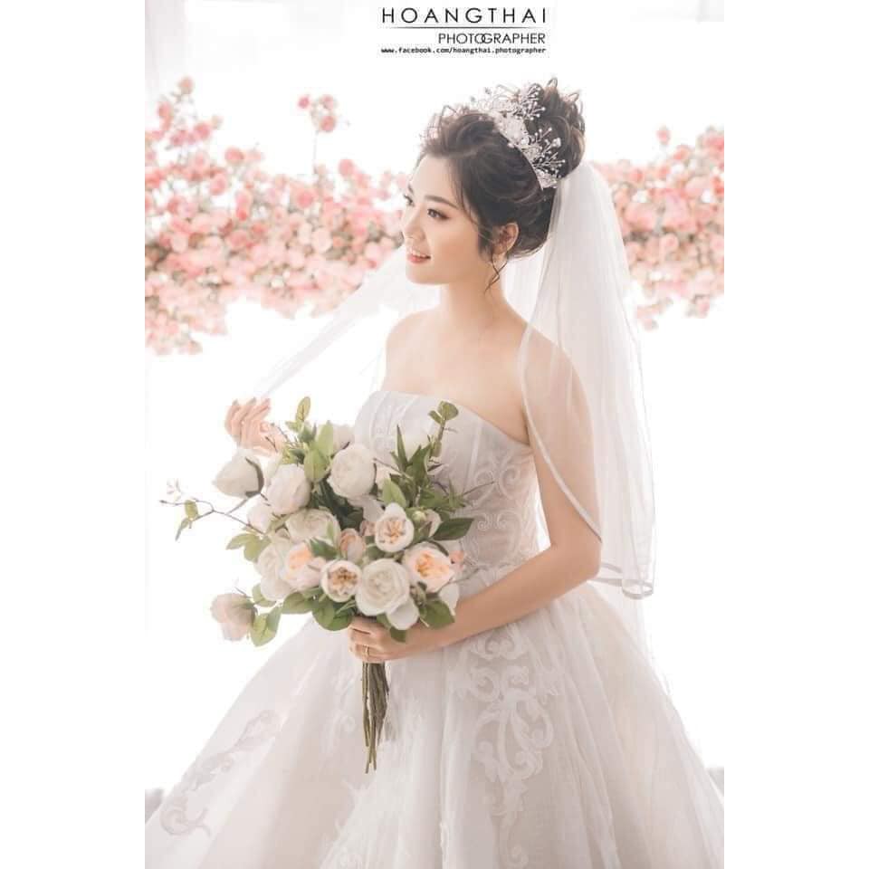 VM lá bạc kèm bông tai 150k