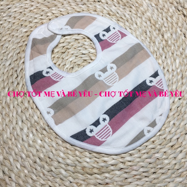 [CAO CẤP] YẾM ĂN DẶM YẾM XÔ SỢI TRE CHO BÉ 26X20CM