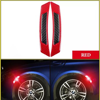 Bộ 2 miếng phản quang dán vè xe ô tô