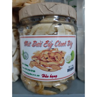 Mứt vỏ Bưởi Sấy dẻo với Chanh Dây Đặc sản Bến Tre 200g